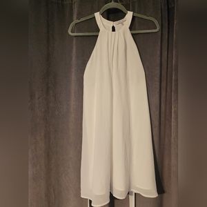 Naked Zebra white dress- tote a